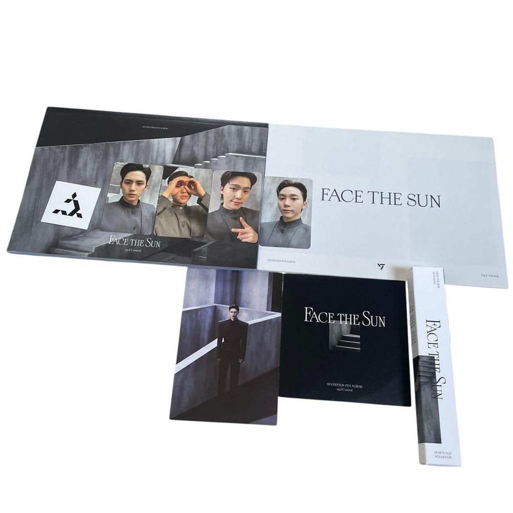 [Б/У] Торговая карточка Seventeen Face the Sun Carat Tower Records