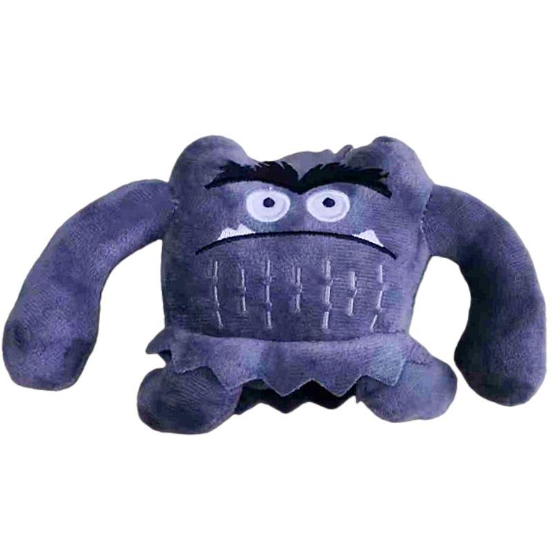 5 Inch Monster Plush Multi Color Soft Stuffed Doll Stress Relief Toy Gift For Kids Bedroom Decor Birthday Party Supplies