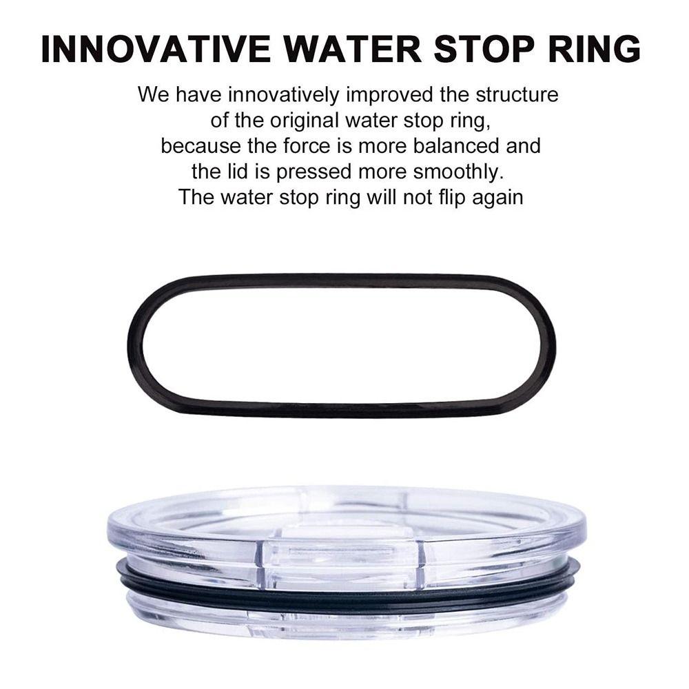 2pcs Durable Themos Tumber Bottle Cover Cup Cap Plastic Lids for Yei