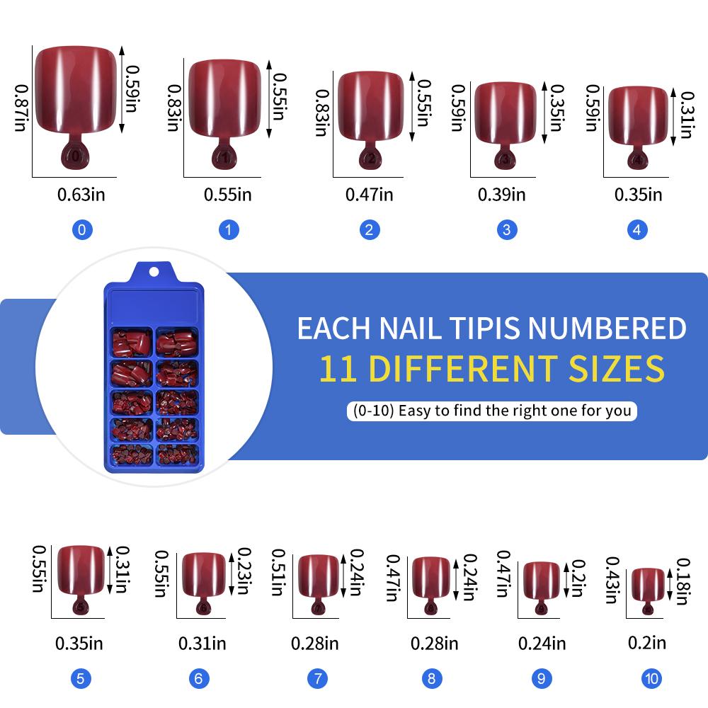 100pcs Clear False Toes Nails French Square Nature White Full Cover Fake Toe Nails Feet Nail Tips Artificial Press On Toenails