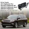 for Toyota Highlander 2008-2013 Car Interior Door Handle Silver Left Front Driver Side Primed with Door Lock Button Accessories
