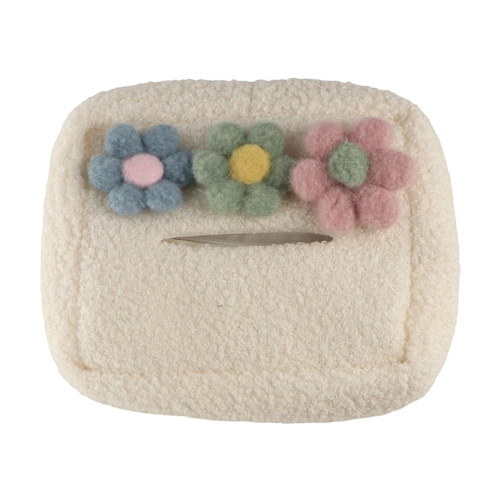 Styling Accessories Plush Car Seat Napkin Holder Paper Napkin Case Car Paper Boxes Car Tissue Box