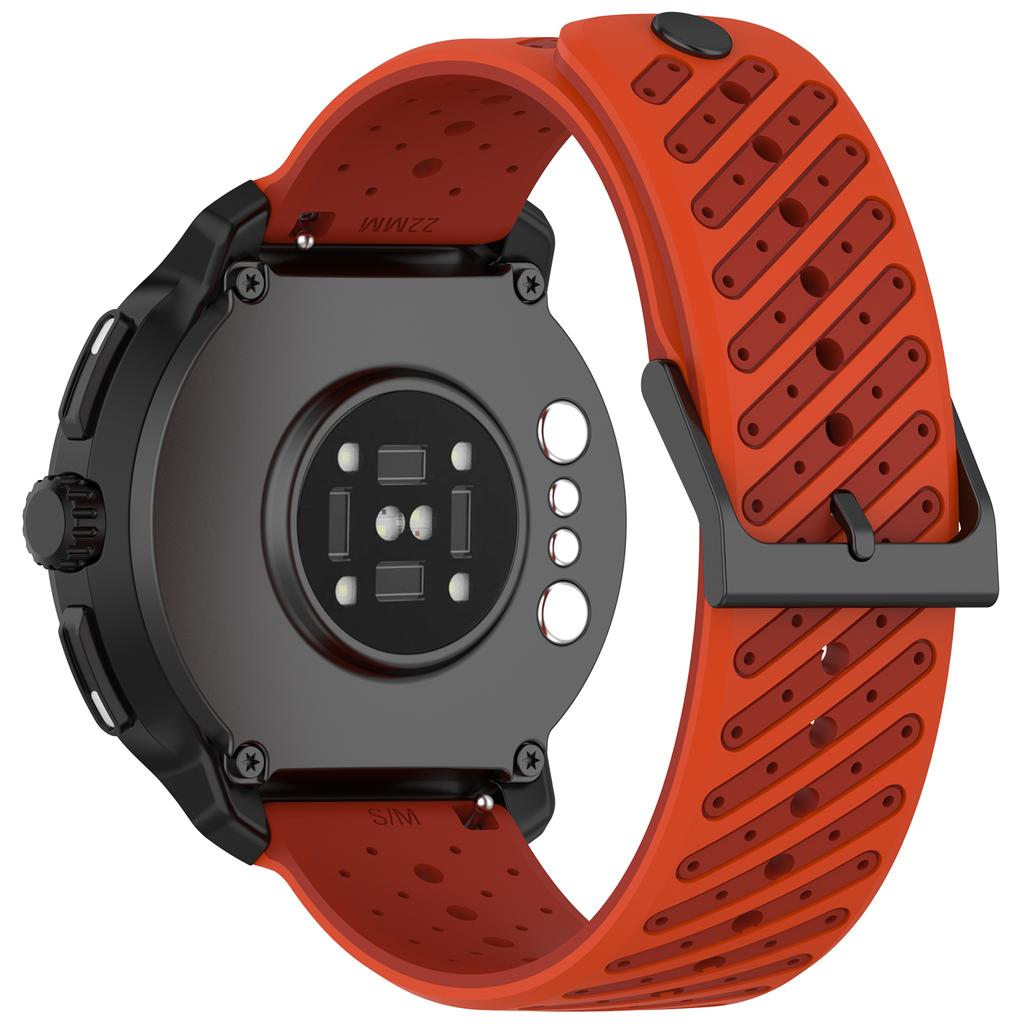 Двухцветный силиконовый ремешок 22 мм для Suunto RACE 2 S/Run/Ocean/Vertical Запасной ремешок для Suunto 5 9 Peak Pro Браслет