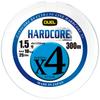 Рыболовная леска DUEL HARDCORE X4 PE High 5 [Высокая прочность, Чувствительность] 1.5, 300м, Цвета/Желтая маркировка, H3385N-5CBL