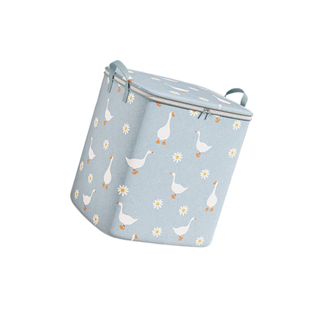 Сумка для хранения большой вместимости для одеял, одежды, из нетканого материала, складная, органайзер для сезонной одежды с ручками