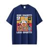 More Spaghetti Less Upsetti Funny Cat Lover Meme T-shirt Unisex Women Humor T Shirts Casual O Neck Cotton Short Sleeve Tee Shirt