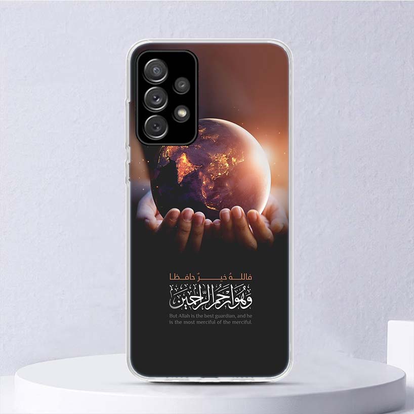 Мусульманский Ислам Бисмиллях Аллах Мягкий Чехол Для Samsung Galaxy A16 A15 A14 A13 A56 A55 A54 A53 Чехол Для Телефона A36 A35 A34 A33 A26 A25 A2