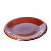Dessert Plate 19cm For Cake Stoneware Brown