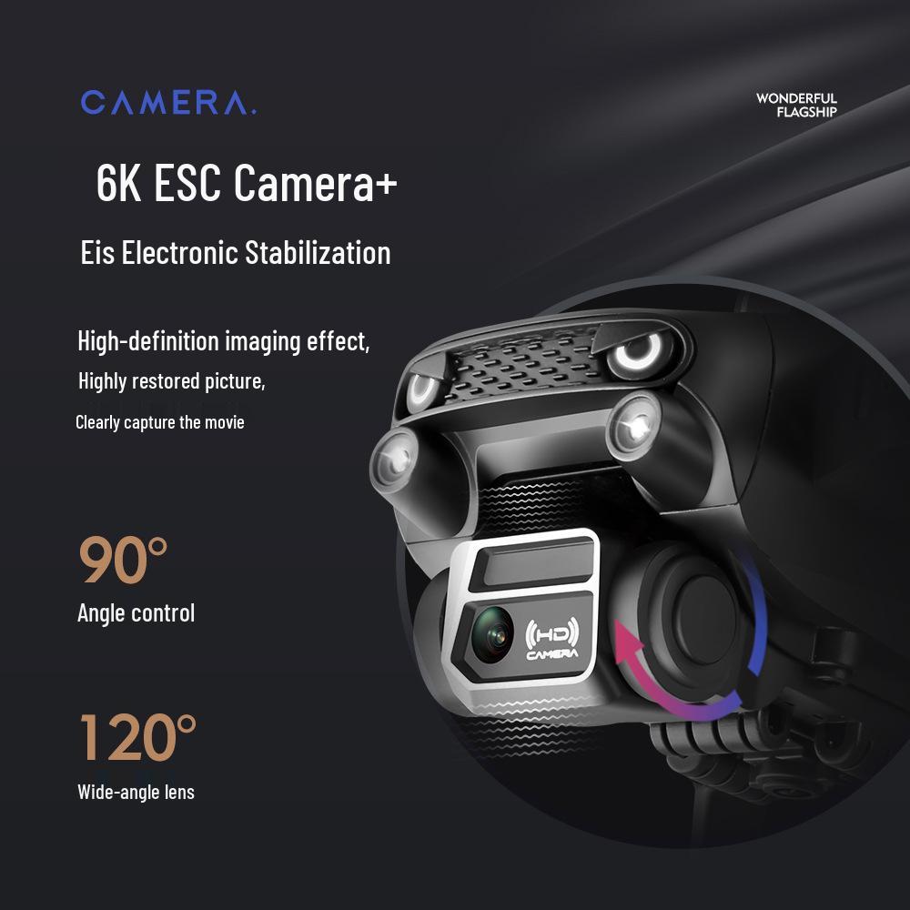 S2S Dual Lens Drone: Brushless Motor, Obstacle Avoidance, Optical Flow Positioning, Long Endurance, Remote Control Aircraft.