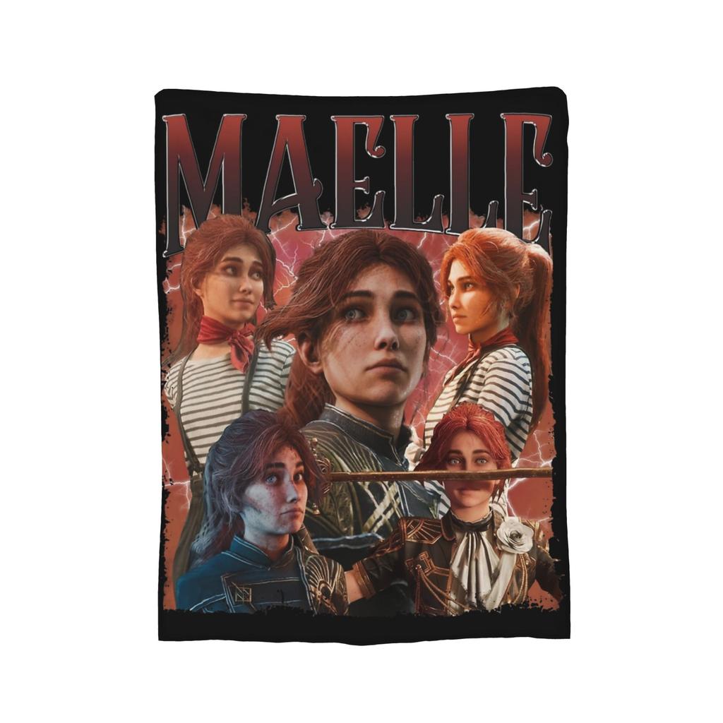 Esquie Clair Obscur Expedition 33 Tarot Card Blanket Fleece Printed Warm Throw Blankets for Bedding Travel Bedding Throws