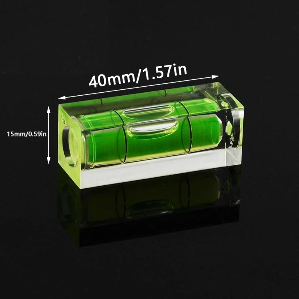 2/4/6PCS High Precision Mini Bubble Level, 3D Printer Heat Bed Level Detector for Ender 3 CR10 Portable Durable Level Gauge