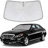 Солнцезащитный козырек на переднее лобовое стекло, подходит для Mercedes Benz GLC 2016-2023 и E-класса, складной УФ-отражатель, автомобильный чехол, переднее лобовое стекло Mercedes Benz