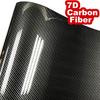 7D углеродное волокно виниловая пленка для оклейки салона автомобиля водонепроницаемая кожаная накладка на зазоры консоль DIY декоративная полоса наклейка для стайлинга автомобиля
