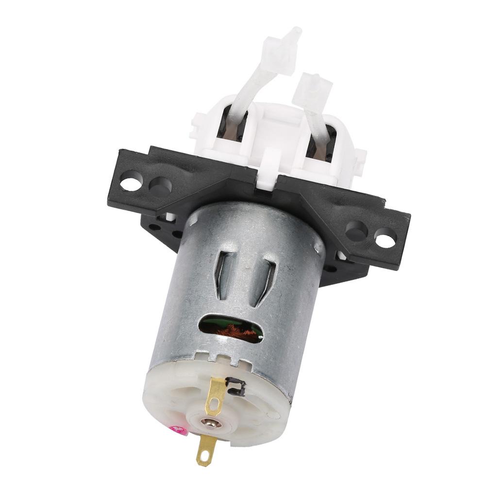 Дозирующий насос DIY перистальтическая трубчатая головка для аквариумной лаборатории химический анализ (белый12в 1*3)