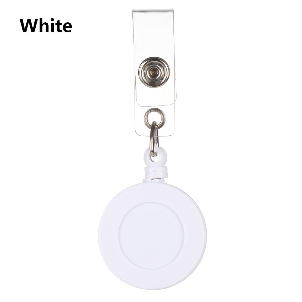 1pc High Quality Retractable Anti-Lost Clip Key Ring Lanyards Badge Holder Nurse ID Name Card