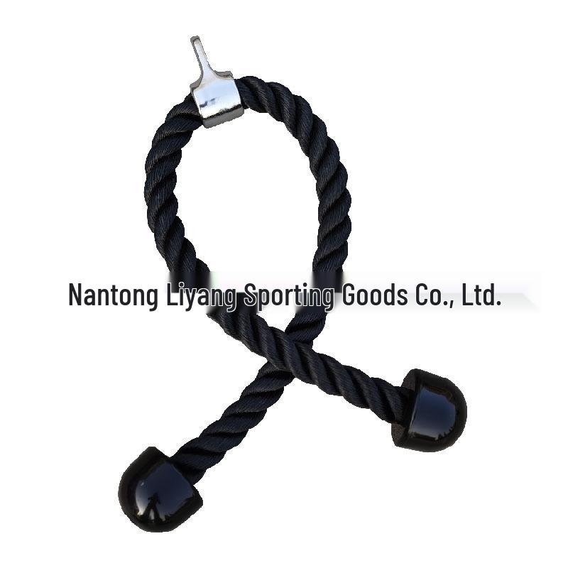 Biceps & Triceps High Pulldown Resistance Rope, Gym Accessories, Double Head Training Rope