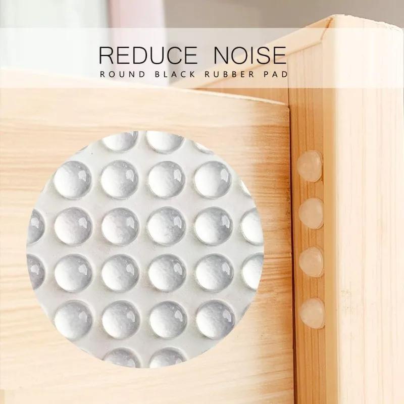 500/50 шт. Самоклеящиеся прозрачные резиновые демпферы для дверей, буферы для шкафов, силиконовые накладки, защитные противоскользящие коврики для мебели