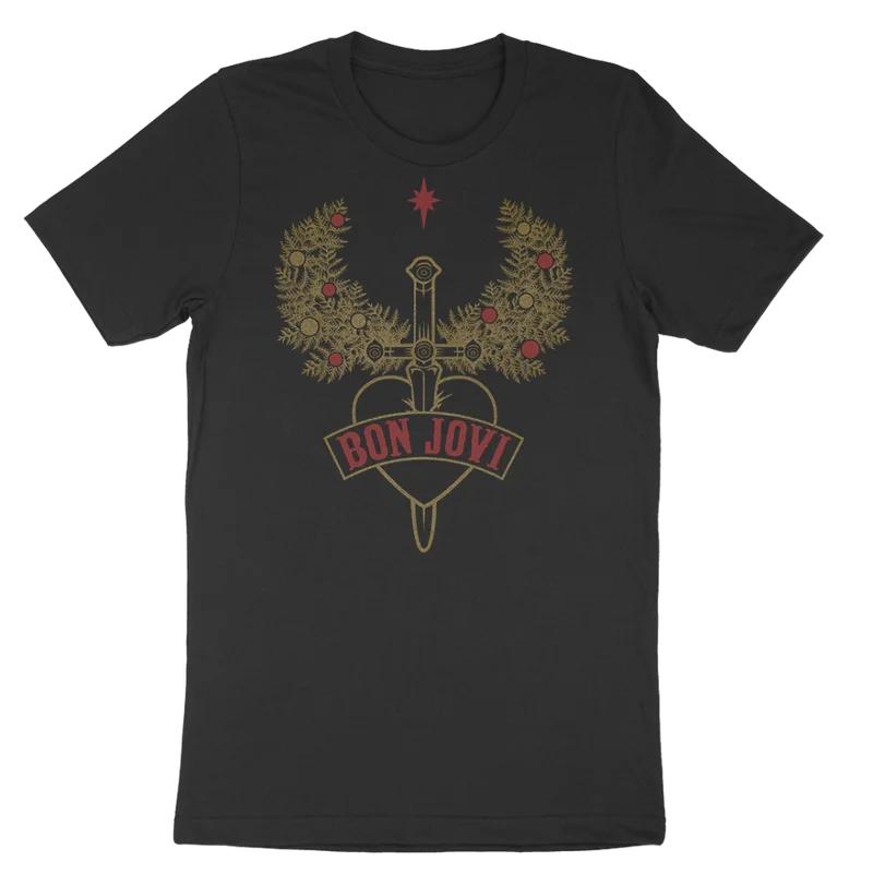 Rock Band Bon Jovi Cotton Album Cover Graphic Tshirt Unisex Women Unisex Shirts 2026 New Summer Spring Hiphop Y2k Fashion Shirt