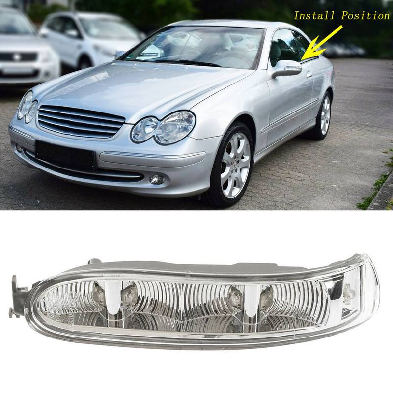 Зеркальная лампа Указатель поворота Для Benz C209 W209 CLK200 CLK220 CLK240 CLK270 CLK280