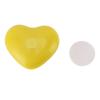 Heart Shaped Toilet Tank Button Plastic Nail Friendly Toilet Push Button Press Tool Yellow