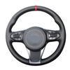 Ручной швейный автомобильный чехол на руль для KIA Carnival III 2014-2021 Volant, оплетка на руль, деформация
