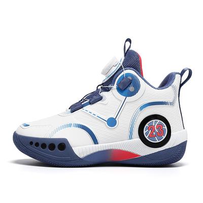 Детская спортивная обувь для реального боя, нескользящая, вращающаяся, на пуговицах, для реального боя, баскетбольная обувь, обувь, модная обувь, четыре кроссовки