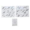 3pcs Clear Stamps Safe Practical Lightweight Card Making Supplies for Crafts Gifts