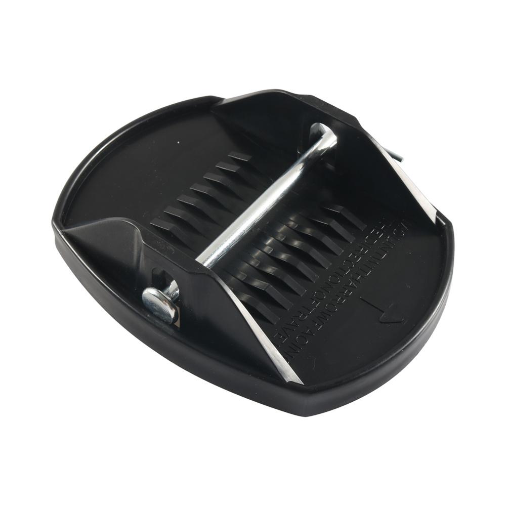 4pcs Trailer Stabilizer Leg Foot Pads with Locking Pins For Camper, Travel Trailer & Towable RV Manual Stabilizers