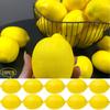 Simulation Lemon Fake Yellow Lemon Fruit Model Photography Props Decoration