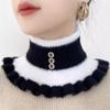Fake Collar Neck Warm Scarf Thickened Knitted Cervical Neck Cover