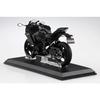 Aoshima Bunka Kyozai (AOSHIMA) Skynet 1/12 Scale Complete Kawasaki Ninja ZX-25R Motorcycle In Metallic Spark Black
