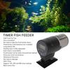 Автоматическая кормушка для рыб Водонепроницаемый Регулируемый цифровой дисплей Таймер Диспенсер для корма для аквариума