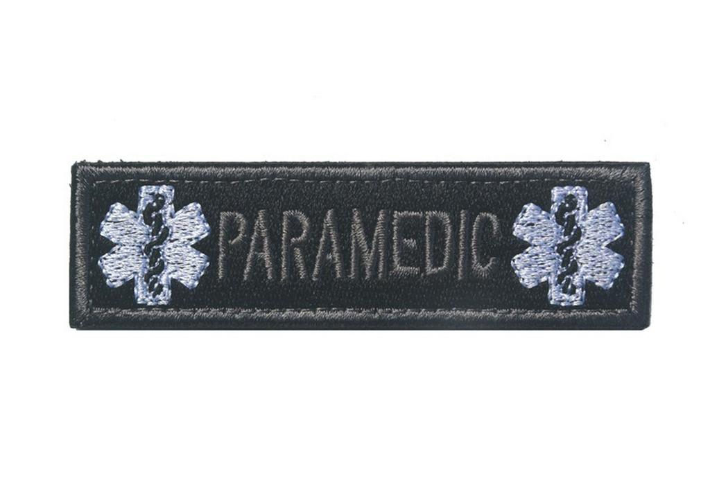 USA Star of Life EMT Paramedic Rescue Embroidered Velcro Arm Patch