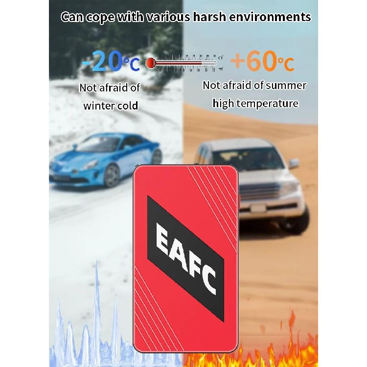 EAFC 1000A Умный автомобильный пуско-зарядник 12В 6400 мАч Портативный Power Bank и светодиодный фонарь Аварийный бустер для автомобильного аккумулятора Зарядка