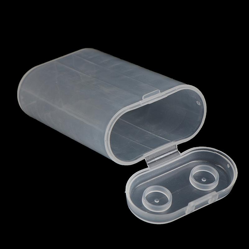 2шт 2X18650 пластиковый чехол-держатель для батарей 18650 ящик для хранения батарей цилиндрический