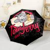Tom And Jerry Adventure Automatic Umbrella Sturdy 8-Rib Shaft weight Perfect for Outdoor Adventures Compact Folding Umbrella Wedding Party Gift
