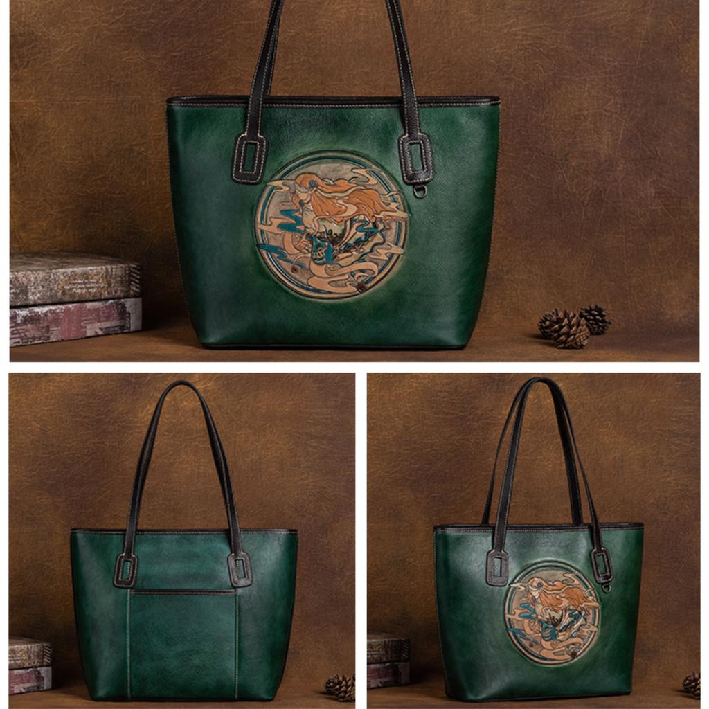 Большая сумка подмышки Большая вместительная верхняя часть Сумка для мамы Винтажная большая сумка для девочек