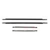 4 Pcs Front Rear Door Weatherstrip 68163?35041 Door Window Belt Molding Weatherstrip for FJ Cruiser
