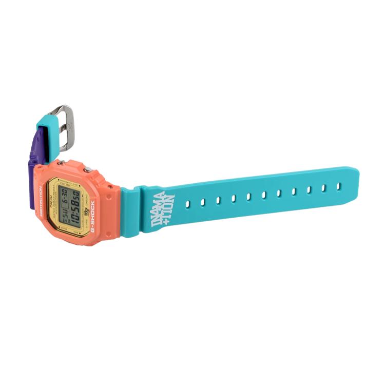 Casio Унисекс Серия G-SQUAD Серые Часы DW5600IN4M234 DW5600IN4M234