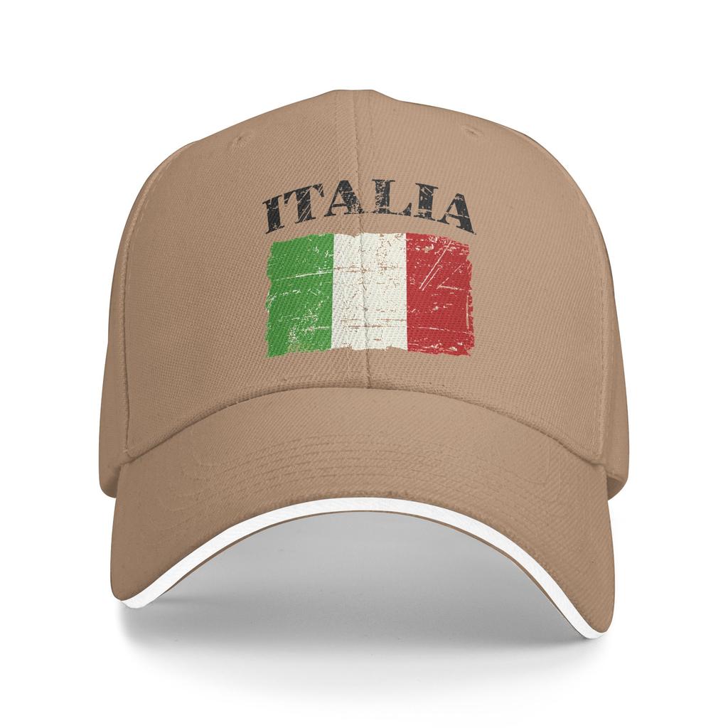 Unisexs Womens Italian Vintage Flag Italy Italia Outdoor Hat Adjustable Baseball Caps Casual Baseball Cap Snapback Hats