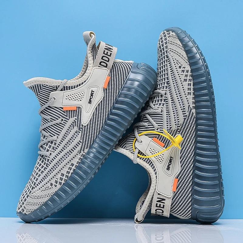 Мода 2025 Мужские вулканизированные туфли Модные дышащие летние теннисные повседневные спортивные туфли Противоскользящие Вибропоглощающие Удобные туфли для ходьбы