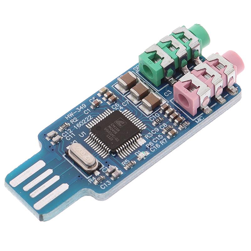 Cm108 Usb Drive Free Usb Sound Card Laptop Computer External Sound Card Module