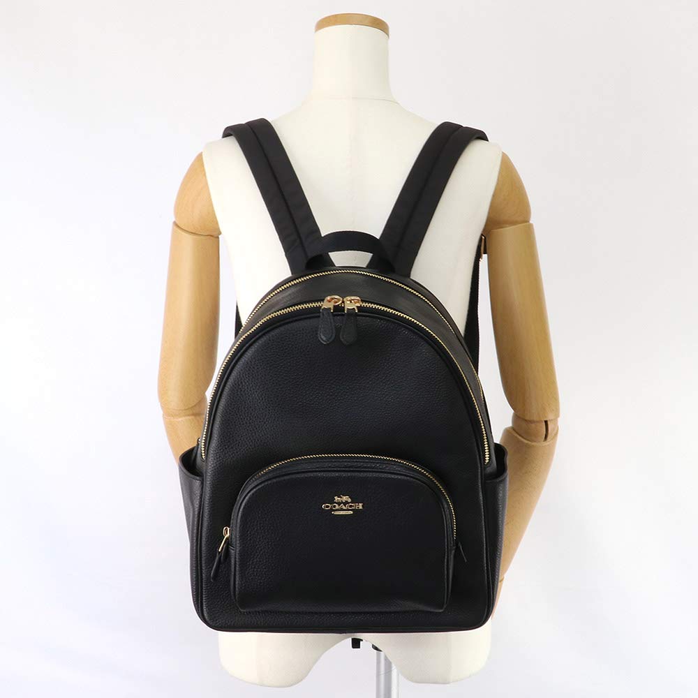 Rucksack 5666 Leather [Coach] Women's (IMBLK Black) [Goods]