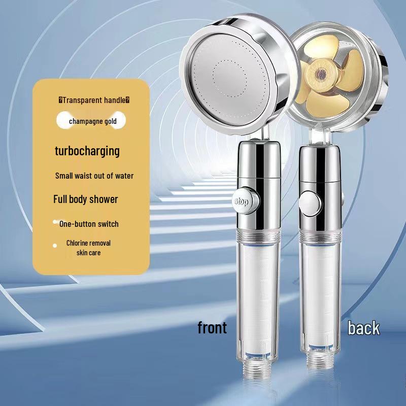 Компактный поясной турбо-душ: Насосная станция для повышения давления воды при дожде