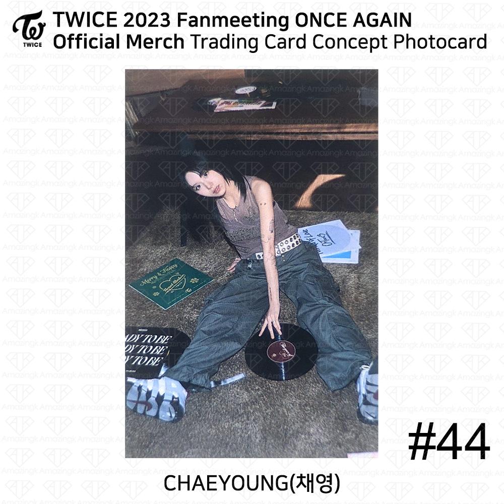 Twice Фан-встреча «ONCE AGAIN» в честь 8-й годовщины. Всплывающая карточка с коллекционной карточкой MD.