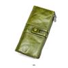 Cross-Border RFID Ladies' Genuine Leather Tri-Fold Wallet & Multi-Function Long Coin Purse