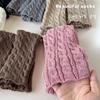 Japanese Style Knitted Leg Cover JK Ballet Guards Socks Children's Twist Leg Warmers  Autumn/Winter