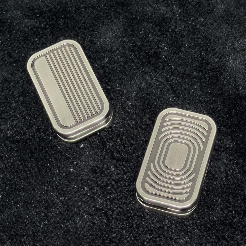 Douyin Cross-Border EDC Металлические игрушки-фиджет: Всплывающие монеты, толкающие карты и слайдер для слепых коробок