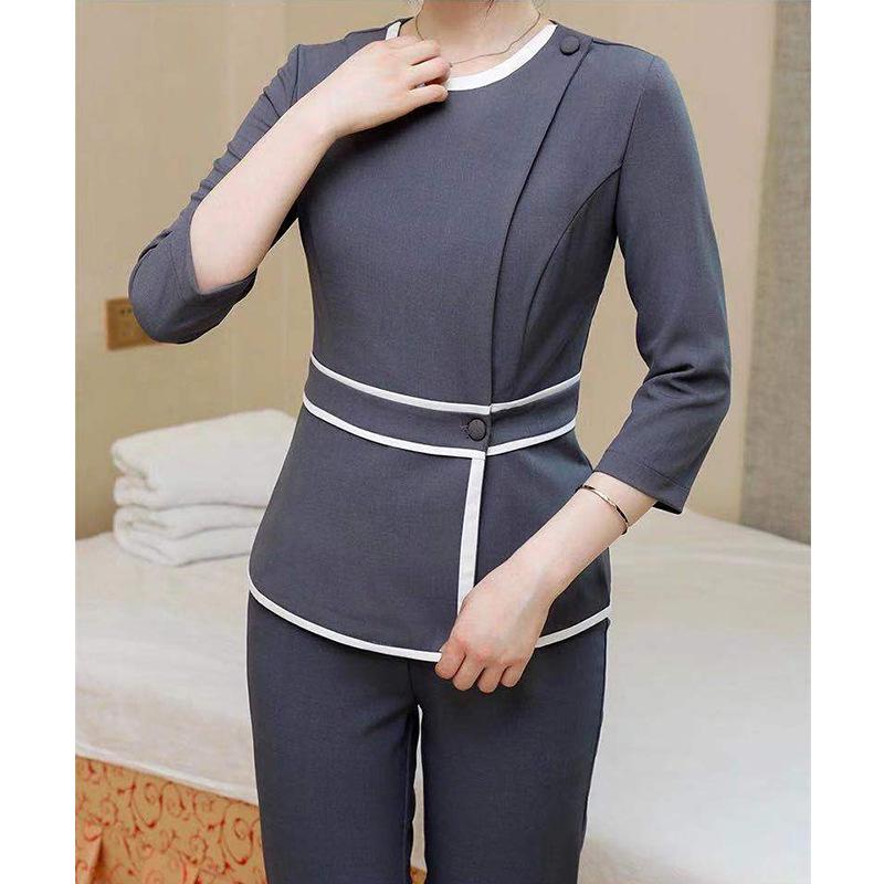 Women's Beauty Salon Technician Uniform - Professional Suit for Aesthetic Skin Management