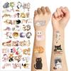 Cartoon Love Watercolor Cat Tattoo Stickers Waterproof Holiday Party Party Children Disposable Tattoo Stickers